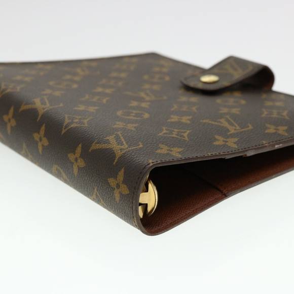 LOUIS VUITTON Monogram Agenda GM Day Planner Cover R20006 LV Auth yk6168B - Picture 12 of 16